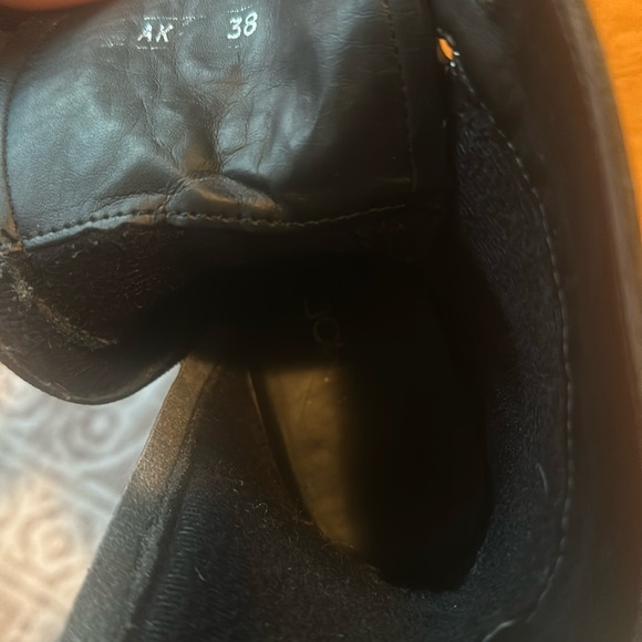 Leather combat boots - Picture 4 of 8